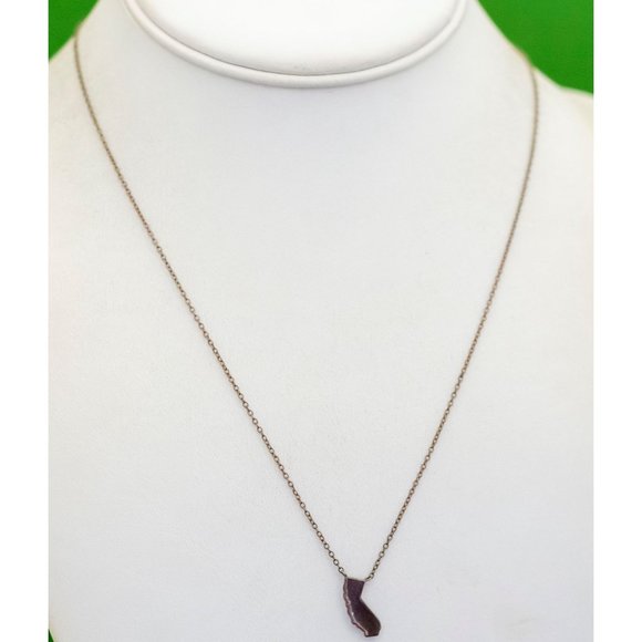 18 inch, Vintage Sterling California Necklace, K34 - Picture 2 of 3